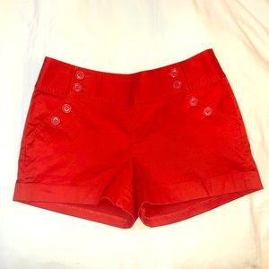 Banana republic burnt orange shorts